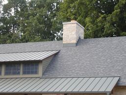 Asphalt residential roof