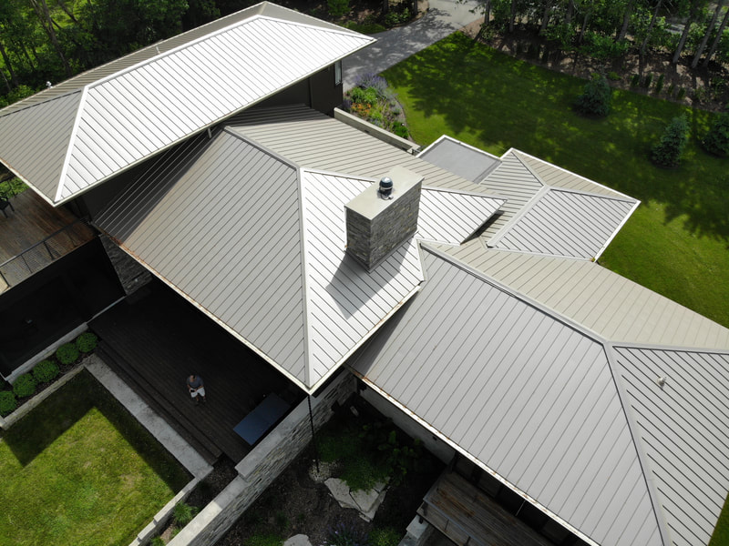 Metal Roof - Paul Crandall & Associates Inc.