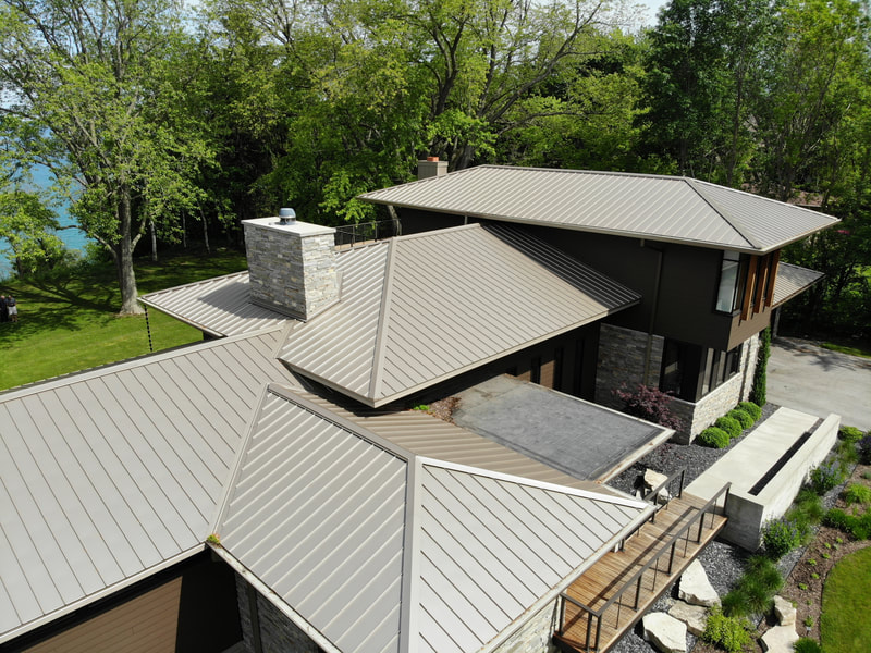 Metal Roof - Paul Crandall & Associates Inc.