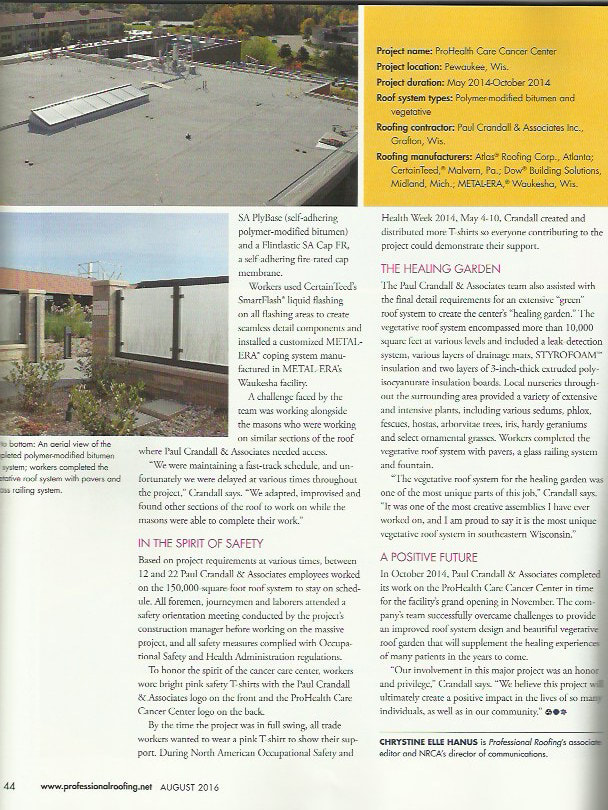 Professional Roofing Magazine Page 2